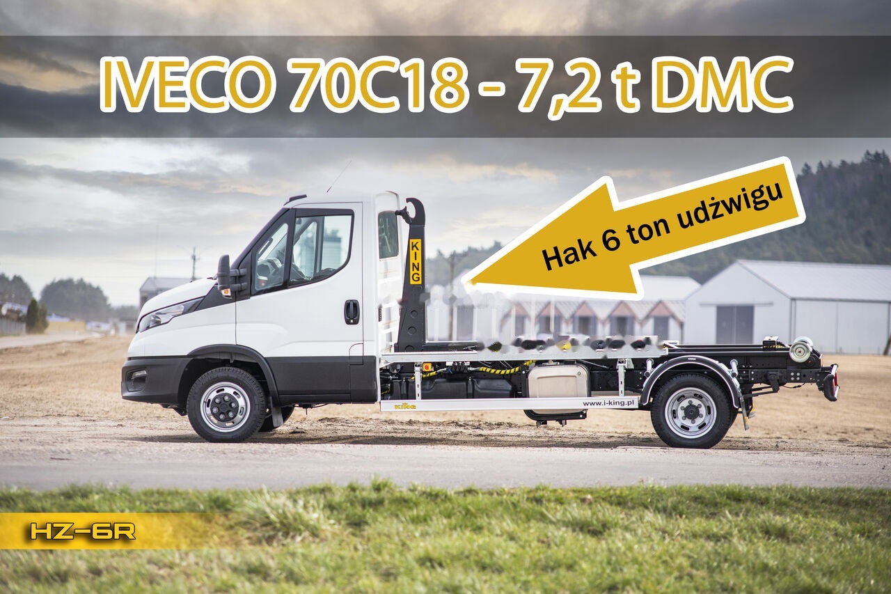IVECO Daily 70C18 - شاحنة ذات خطاف: صورة 5 IVECO Daily 70C18 - شاحنة ذات خطاف: صورة 5