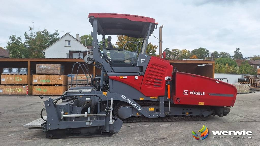 Vögele SUPER 1800-3i - مدادة الأسفلت: صورة 1 Vögele SUPER 1800-3i - مدادة الأسفلت: صورة 1