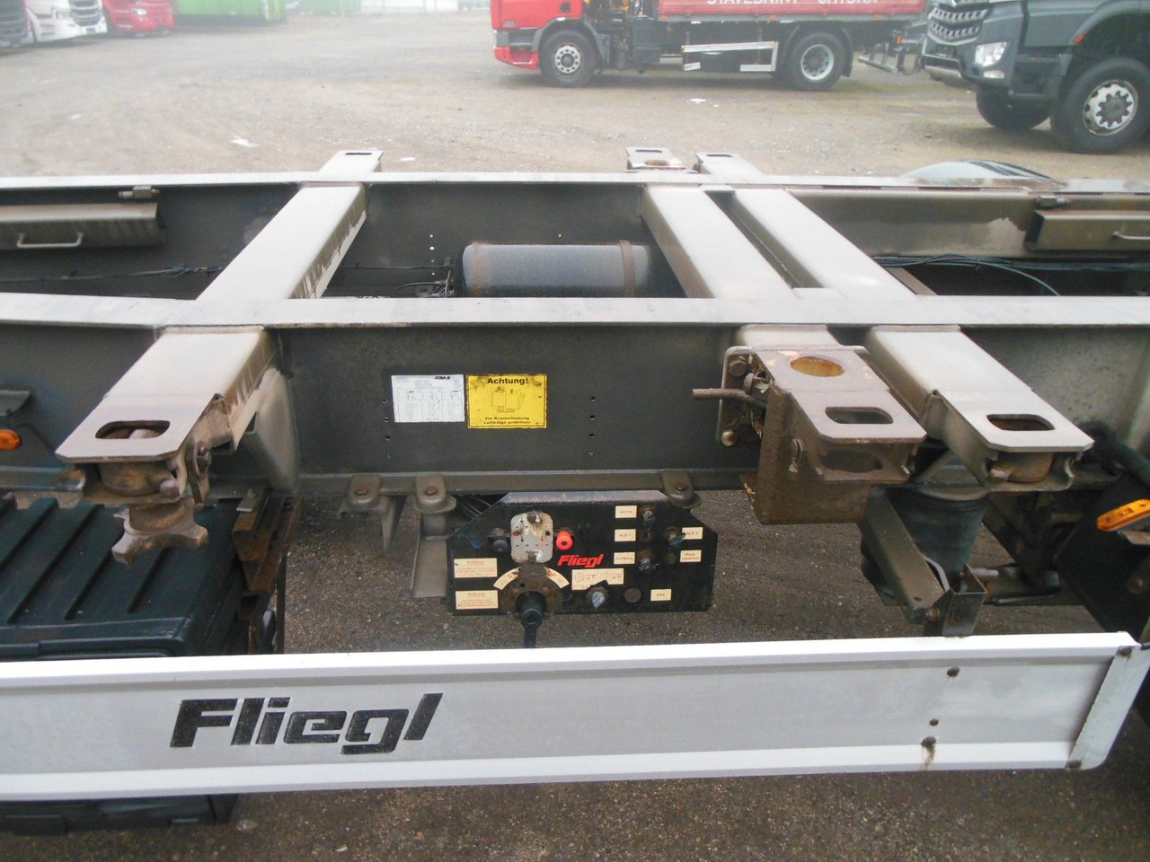 نصف مقطورة لنقل الحاويات Fliegl SDS 380 GOOSENECK, BPW: صورة 7 نصف مقطورة لنقل الحاويات Fliegl SDS 380 GOOSENECK, BPW: صورة 7