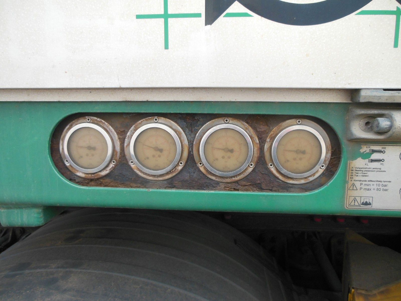 Goldhofer STZ-L 5-54/80, 5 ACHSEN,TELESKOP 7M,4 ACHSE LENK - عربة منخفضة مسطحة نصف مقطورة: صورة 5 Goldhofer STZ-L 5-54/80, 5 ACHSEN,TELESKOP 7M,4 ACHSE LENK - عربة منخفضة مسطحة نصف مقطورة: صورة 5
