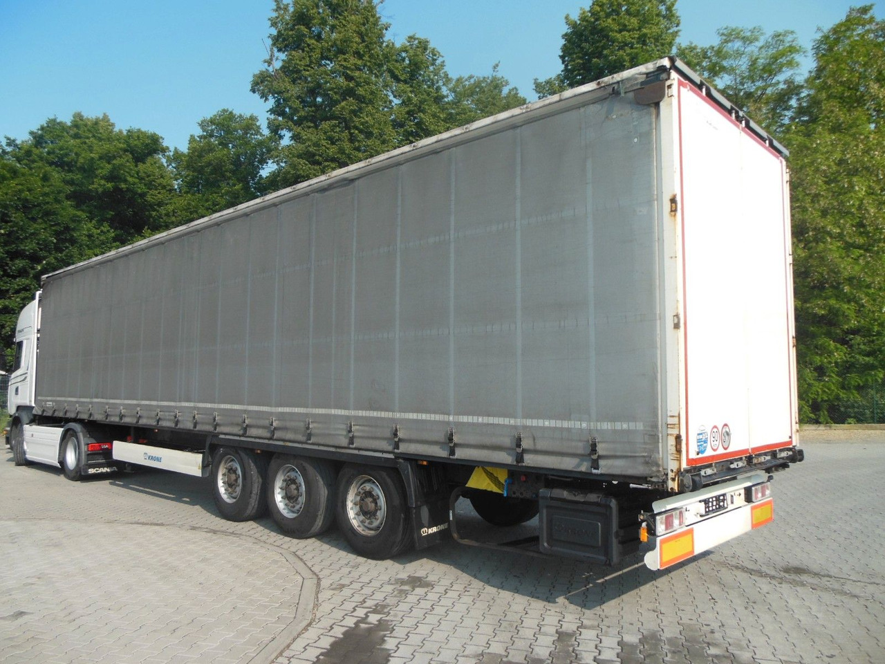 Krone SD, BPW, HUBDACH, LIFT ACHSE, 3 STÜCKS AM LAGER - نصف مقطورة ستارة: صورة 2 Krone SD, BPW, HUBDACH, LIFT ACHSE, 3 STÜCKS AM LAGER - نصف مقطورة ستارة: صورة 2