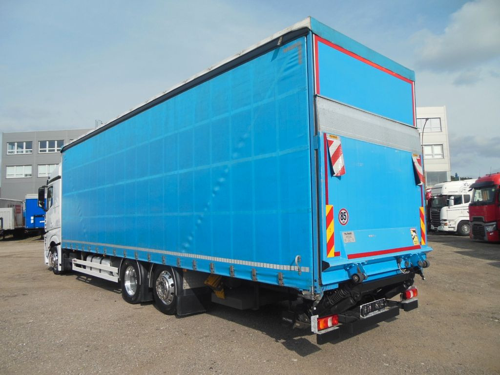 Mercedes-Benz ACTROS 2546, 24 PALETTEN, LBW, ALU FELGEN, TOP!! - شاحنة ستارة: صورة 4 Mercedes-Benz ACTROS 2546, 24 PALETTEN, LBW, ALU FELGEN, TOP!! - شاحنة ستارة: صورة 4