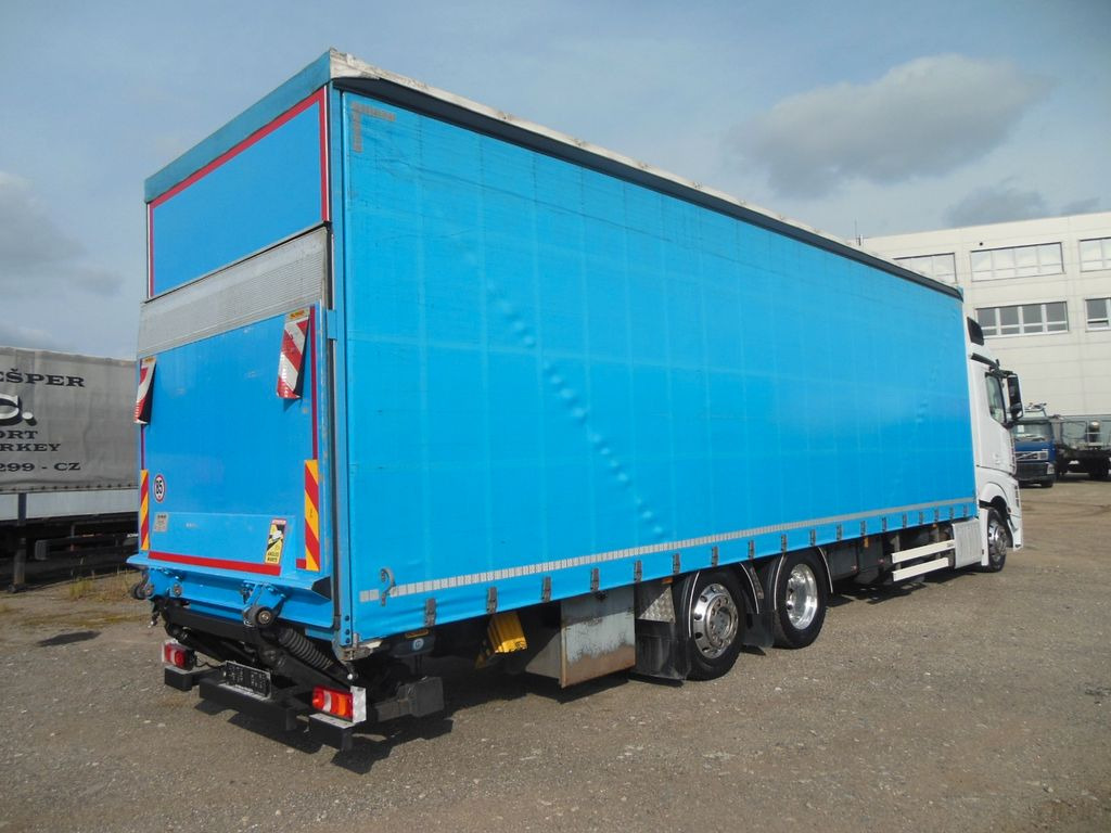 Mercedes-Benz ACTROS 2546, 24 PALETTEN, LBW, ALU FELGEN, TOP!! - شاحنة ستارة: صورة 3 Mercedes-Benz ACTROS 2546, 24 PALETTEN, LBW, ALU FELGEN, TOP!! - شاحنة ستارة: صورة 3