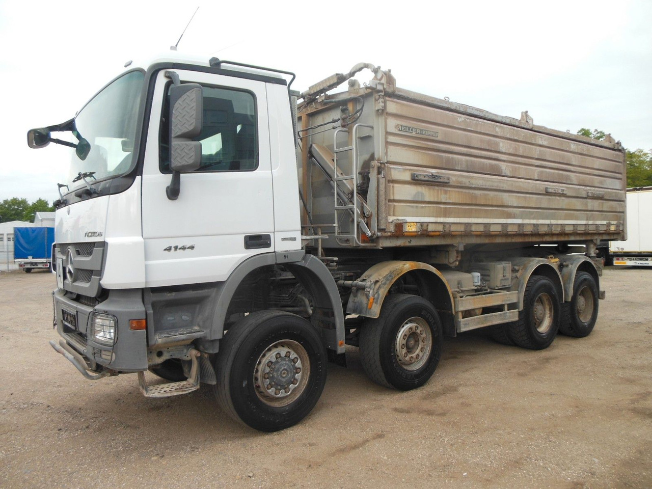 Mercedes-Benz ACTROS 4144, 8X6, 3 PEDALE, MEILLER, BODRMATIC - شاحنة قلاب: صورة 1 Mercedes-Benz ACTROS 4144, 8X6, 3 PEDALE, MEILLER, BODRMATIC - شاحنة قلاب: صورة 1
