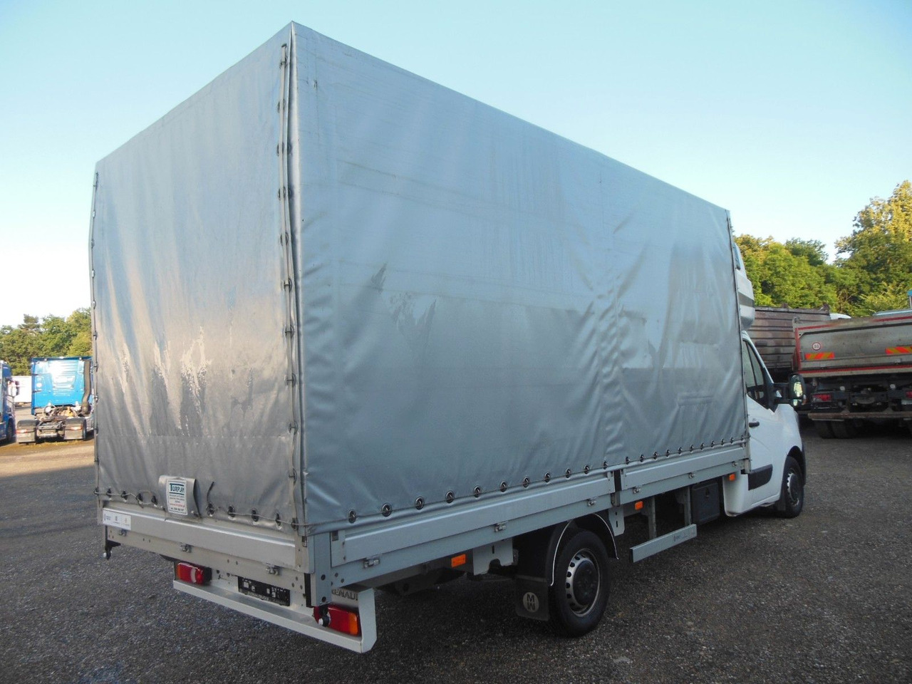 Renault MASTER 2.3 DCI, 10 PALETTEN, LUFT FEDERUNG - شاحنة ستارة جانبية: صورة 3 Renault MASTER 2.3 DCI, 10 PALETTEN, LUFT FEDERUNG - شاحنة ستارة جانبية: صورة 3