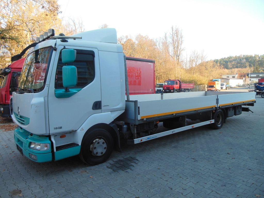 Renault MIDLUM DXI 180.08 - شاحنات مسطحة: صورة 1 Renault MIDLUM DXI 180.08 - شاحنات مسطحة: صورة 1