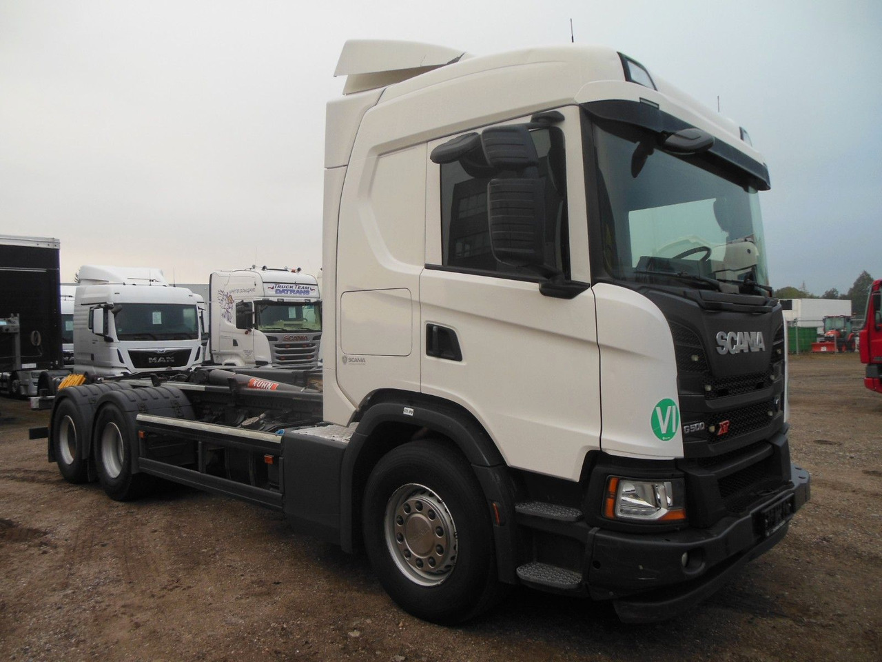 Scania G500, 6X4, VOLL LUFT, PALFINGER T20 - شاحنة ذات خطاف: صورة 2 Scania G500, 6X4, VOLL LUFT, PALFINGER T20 - شاحنة ذات خطاف: صورة 2
