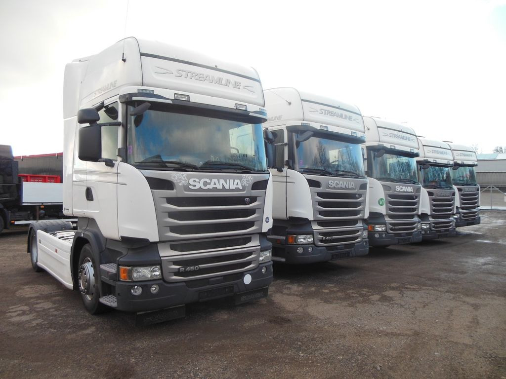 Scania R 450, RETARDER, OHNE EGR, VOLL LUFT, 8 STÜCKS!! - وحدة جر: صورة 1 Scania R 450, RETARDER, OHNE EGR, VOLL LUFT, 8 STÜCKS!! - وحدة جر: صورة 1