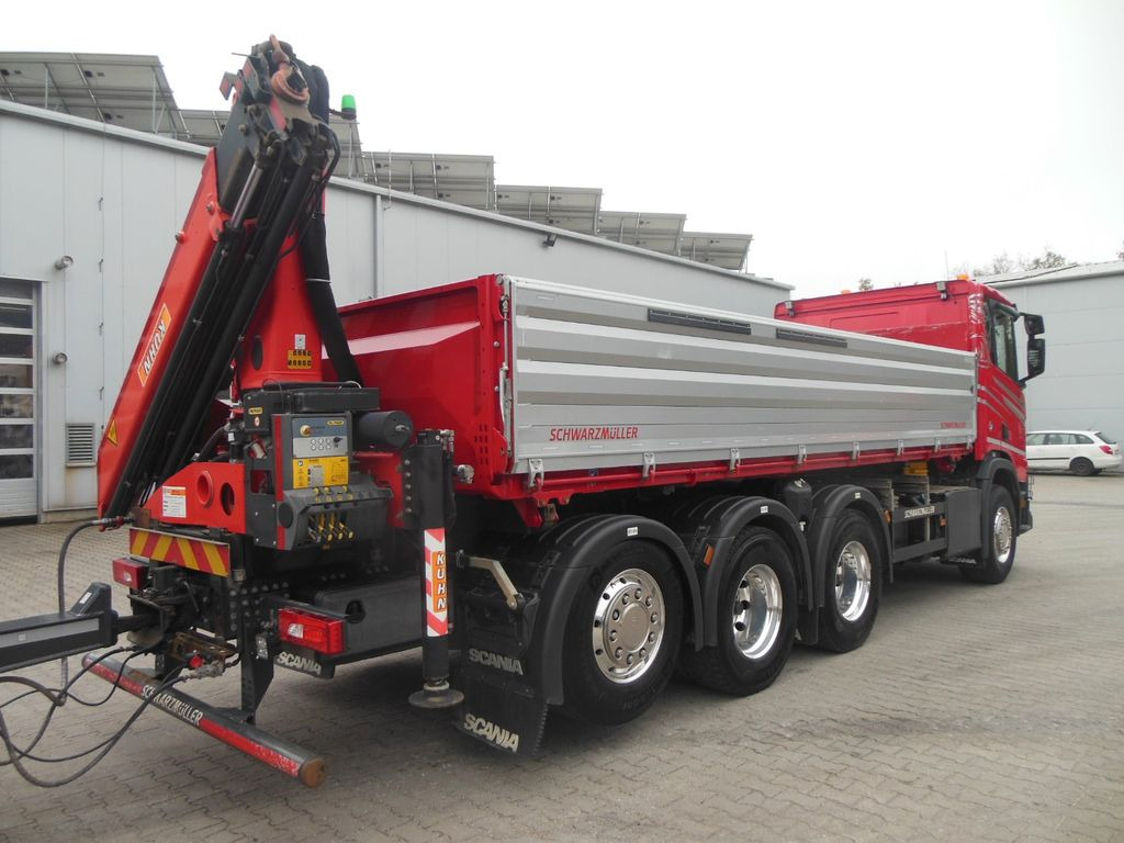 Scania R 580,8X4,KIPPER,BORDMATIC,PALFINGER PK 19.001 Scania R 580,8X4,KIPPER,BORDMATIC,PALFINGER PK 19.001 - شاحنة قلاب, شاحنة كرين: صورة 3 Scania R 580,8X4,KIPPER,BORDMATIC,PALFINGER PK 19.001 Scania R 580,8X4,KIPPER,BORDMATIC,PALFINGER PK 19.001 - شاحنة قلاب, شاحنة كرين: صورة 3