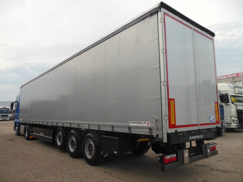 Schwarzmüller S1, BORDWÄNDE, PALETTEN BOX, LIFT ACHSE, TOP!!! - نصف مقطورة ستارة: صورة 1 Schwarzmüller S1, BORDWÄNDE, PALETTEN BOX, LIFT ACHSE, TOP!!! - نصف مقطورة ستارة: صورة 1