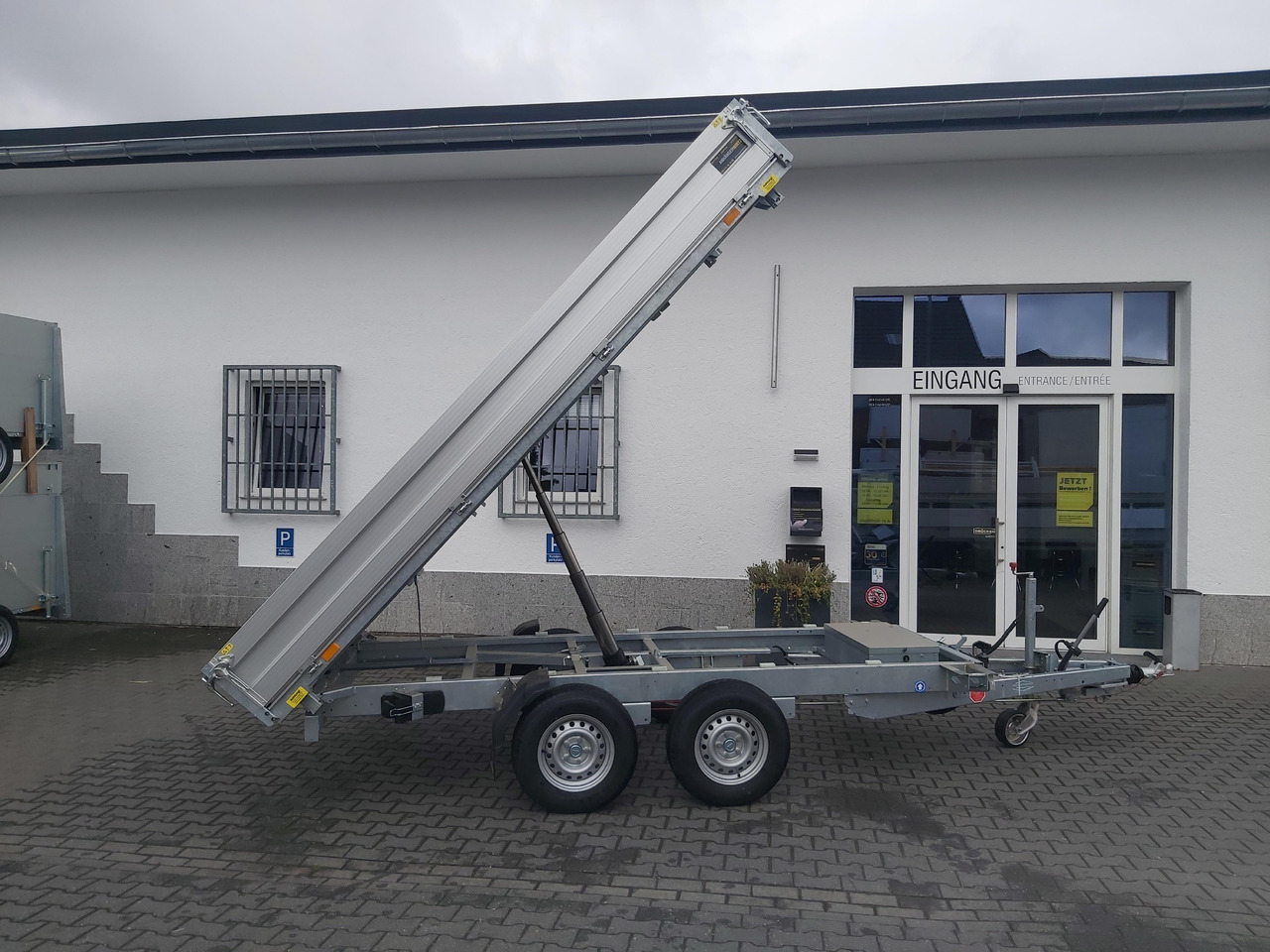 مقطورة قلاب Böckmann Kipper DK AL 3718/35 Profi 374x180x35cm Elektrisch + NHP (L) 3500kg Modell 2024: صورة 8