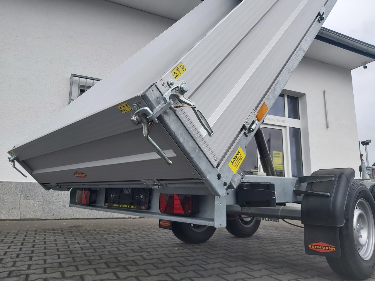 مقطورة قلاب Böckmann Kipper DK AL 3718/35 Profi 374x180x35cm Elektrisch + NHP (L) 3500kg Modell 2024: صورة 9
