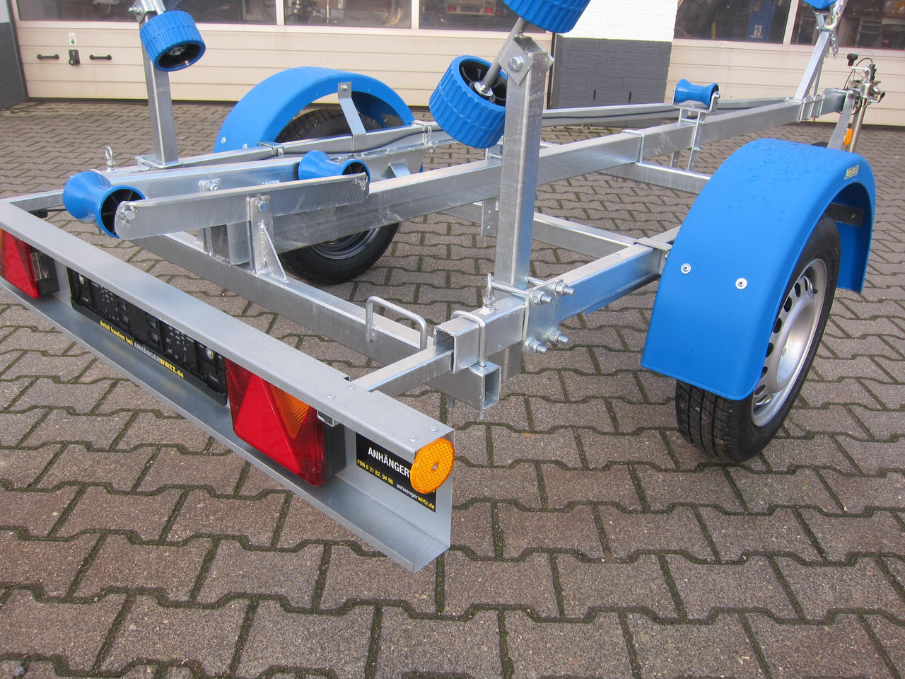 Bootsanhänger Boattrailer Neptun NAVY N7-17 Trailer 750kg mit Winde Winter Online Aktion - مقطورة القارب: صورة 3 Bootsanhänger Boattrailer Neptun NAVY N7-17 Trailer 750kg mit Winde Winter Online Aktion - مقطورة القارب: صورة 3
