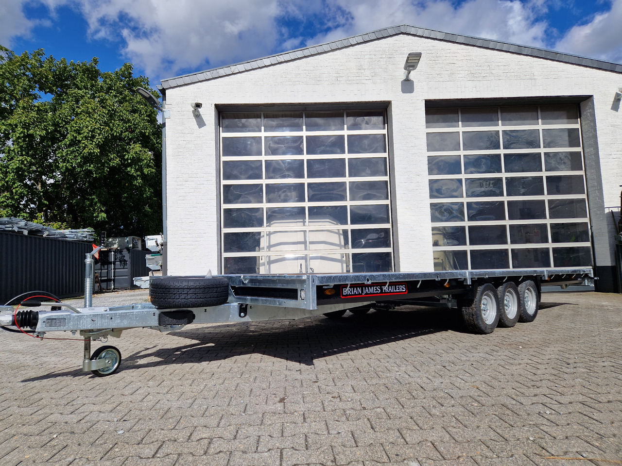 Brian James Trailer Connect 600x243cm plattform blackline Tridem 12" 3500kg Brian James Trailer Connect 600x243cm plattform blackline Tridem 12" 3500kg: صورة 10