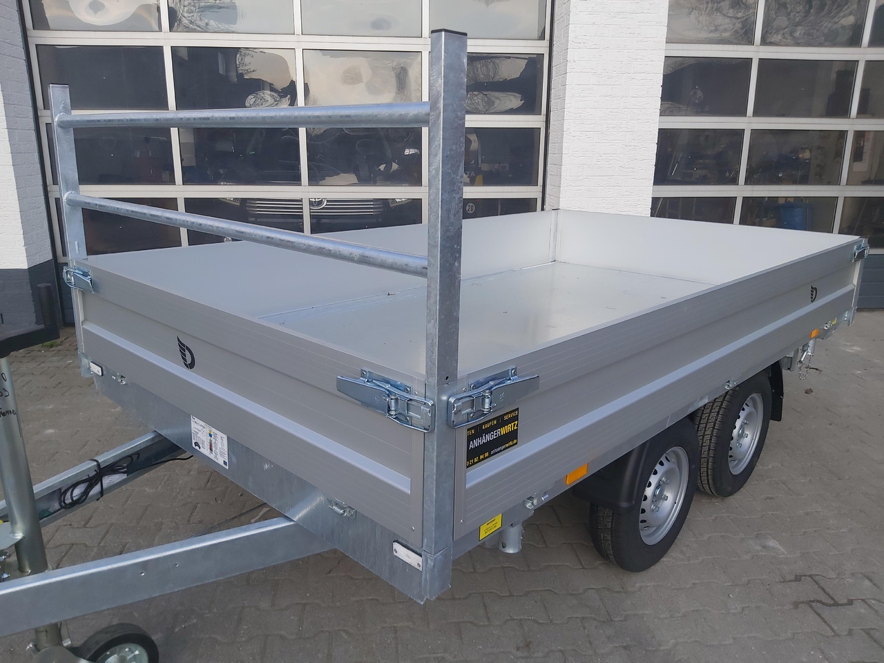 مقطورة قلاب Cheval Liberte Debon Kipper PW 2.4 Basic Elektro 305x180x35cm 2600kg Modell 2024: صورة 10