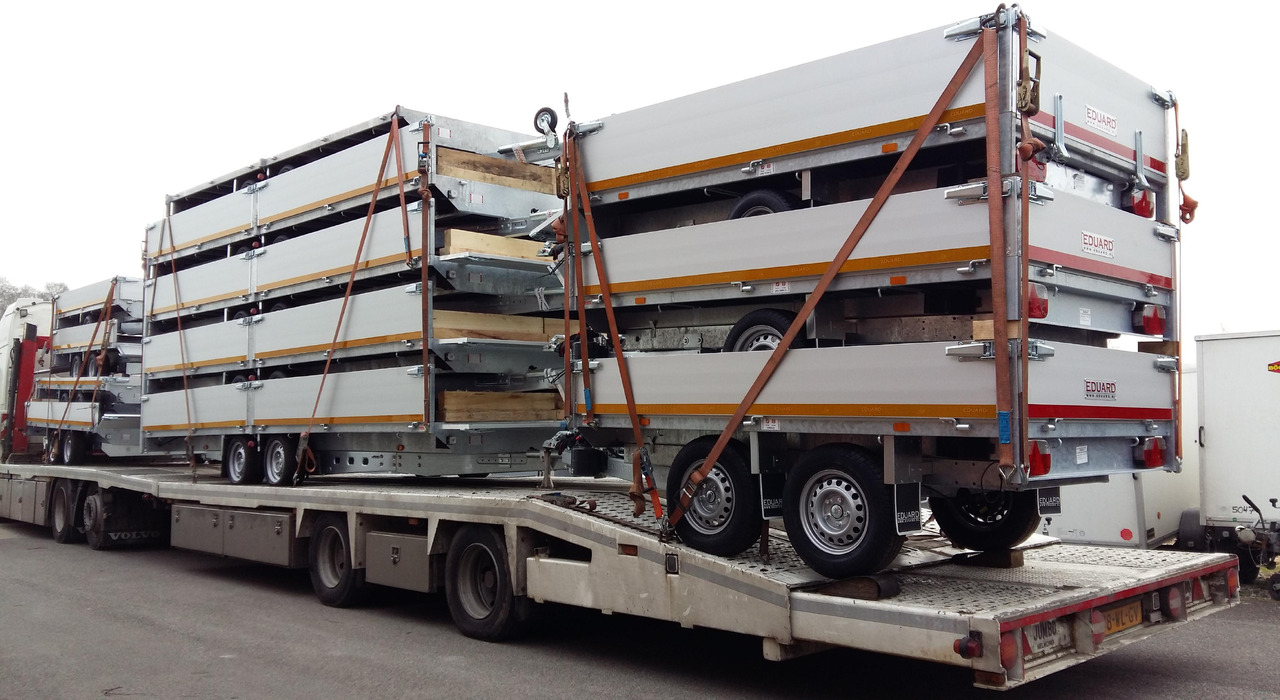 مقطورات مسطحة Hochlader 506x200x30cm niedrig Fahrwerk 13" Lfh 63cm (XXL) 3000kg Aktion Abverkauf: صورة 10