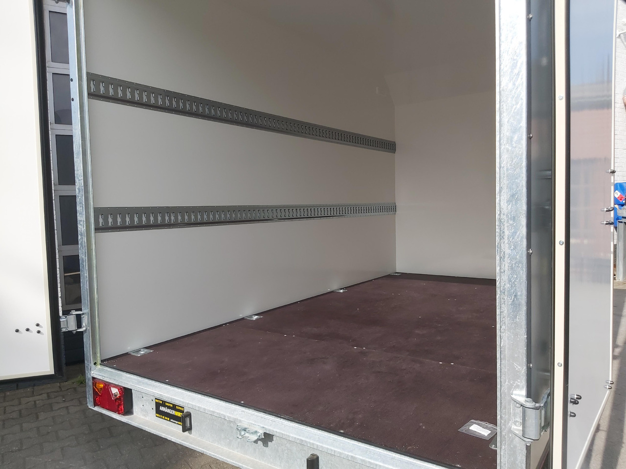 مقطورة صندوق مغلق Hochlader Koffer TFSP 360T.00 360x200x210cm aero Zurrsystem IL (L) 2700kg 100km/H: صورة 7