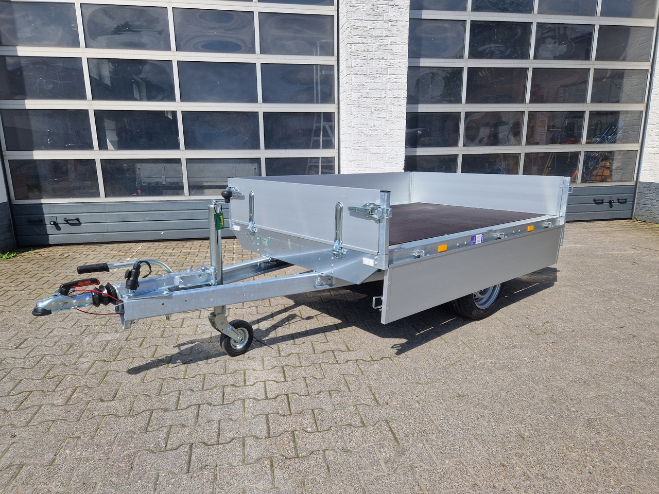 مقطورة سيارة Hochlader light 2014 GE 200x145x30cm niedrig Fahrwerk 13" (XS) 1500kg: صورة 6