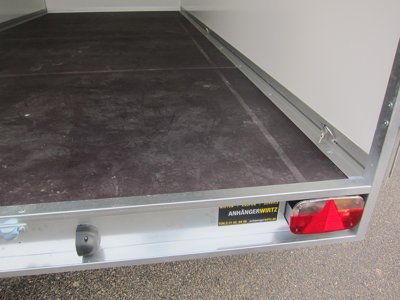 مقطورة صندوق مغلق Kofferanhänger AZHLC 3560/244 S40 601x244x225cm 13" (XXXL) 3500kg: صورة 7