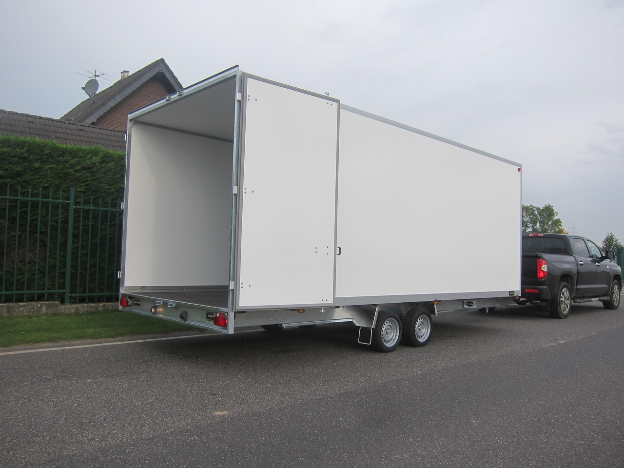 مقطورة صندوق مغلق Kofferanhänger AZHLC 3560/244 S40 601x244x225cm 13" (XXXL) 3500kg: صورة 8