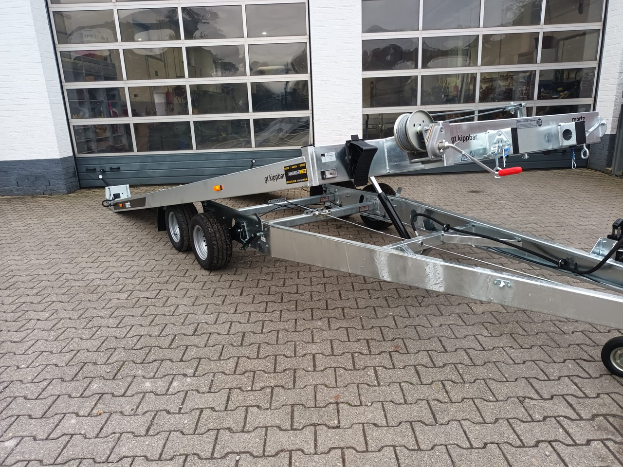 Martz Cartrailer GT KIPP 480/2 3T 480x205cm Profi Lohr Stahl & Aluboden 3000kg 100km/H - مقطورة شحن نقل السيارات: صورة 2 Martz Cartrailer GT KIPP 480/2 3T 480x205cm Profi Lohr Stahl & Aluboden 3000kg 100km/H - مقطورة شحن نقل السيارات: صورة 2