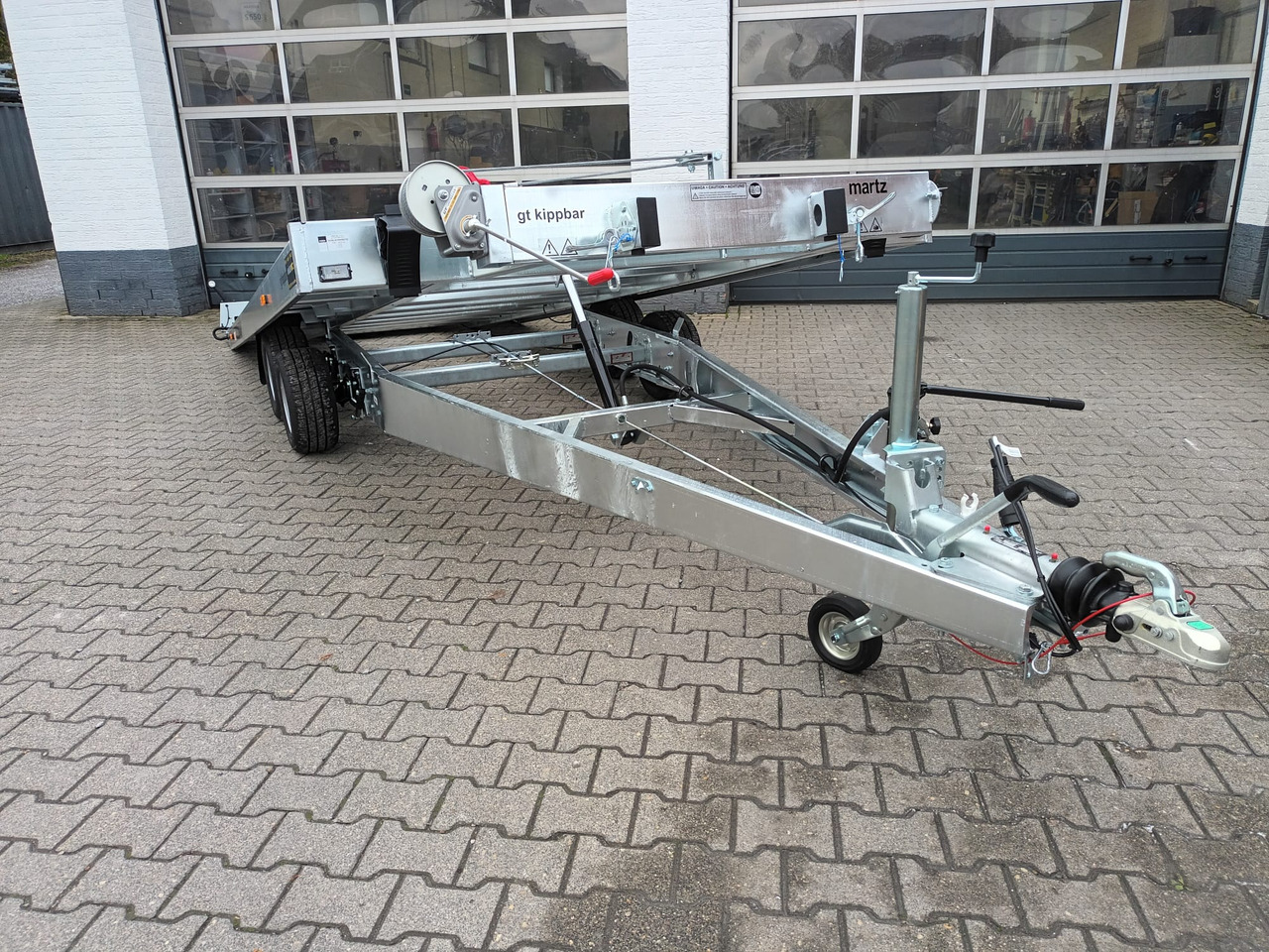 Martz Cartrailer GT KIPP 480/2 3T 480x205cm Profi Lohr Stahl & Aluboden 3000kg 100km/H - مقطورة شحن نقل السيارات: صورة 1 Martz Cartrailer GT KIPP 480/2 3T 480x205cm Profi Lohr Stahl & Aluboden 3000kg 100km/H - مقطورة شحن نقل السيارات: صورة 1