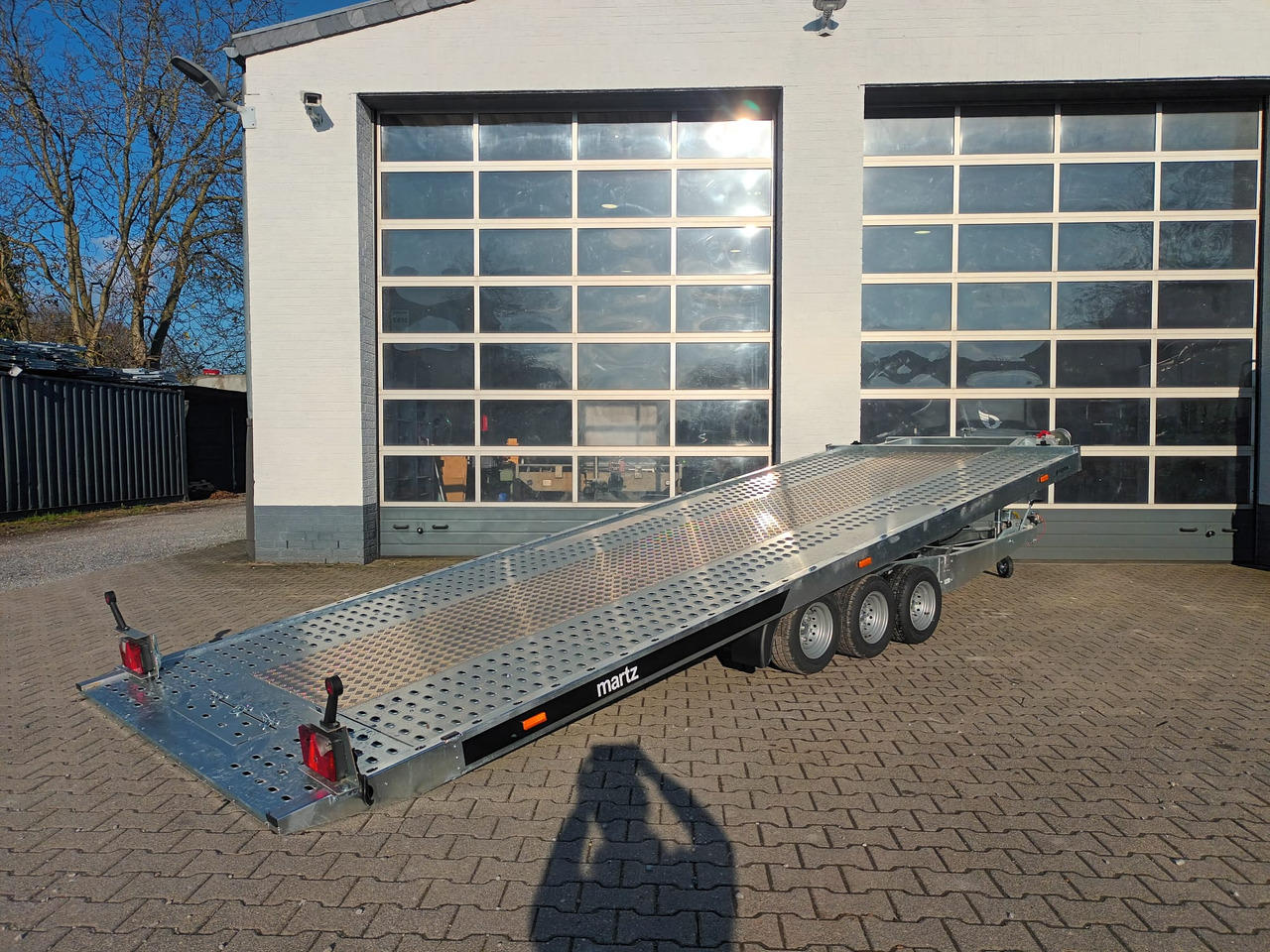Martz Cartrailer GT KIPP 580/3 3,5T 580x215cm Profi Lohr Stahl & Aluboden Tridem 10" 3500kg 100km/H - مقطورة شحن نقل السيارات: صورة 2 Martz Cartrailer GT KIPP 580/3 3,5T 580x215cm Profi Lohr Stahl & Aluboden Tridem 10" 3500kg 100km/H - مقطورة شحن نقل السيارات: صورة 2