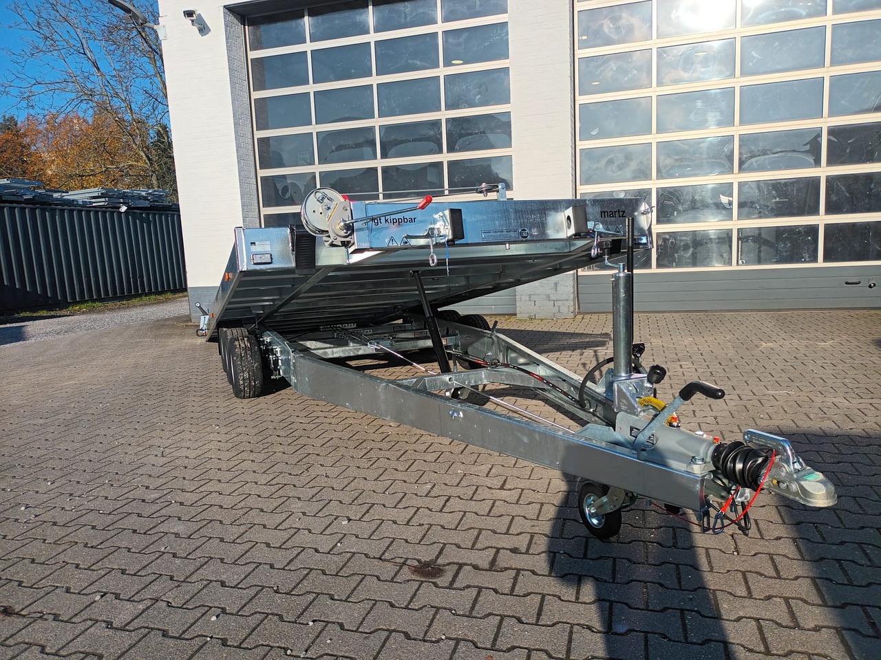 Martz Cartrailer GT KIPP 580/3 3,5T 580x215cm Profi Lohr Stahl & Aluboden Tridem 10" 3500kg 100km/H - مقطورة شحن نقل السيارات: صورة 5 Martz Cartrailer GT KIPP 580/3 3,5T 580x215cm Profi Lohr Stahl & Aluboden Tridem 10" 3500kg 100km/H - مقطورة شحن نقل السيارات: صورة 5