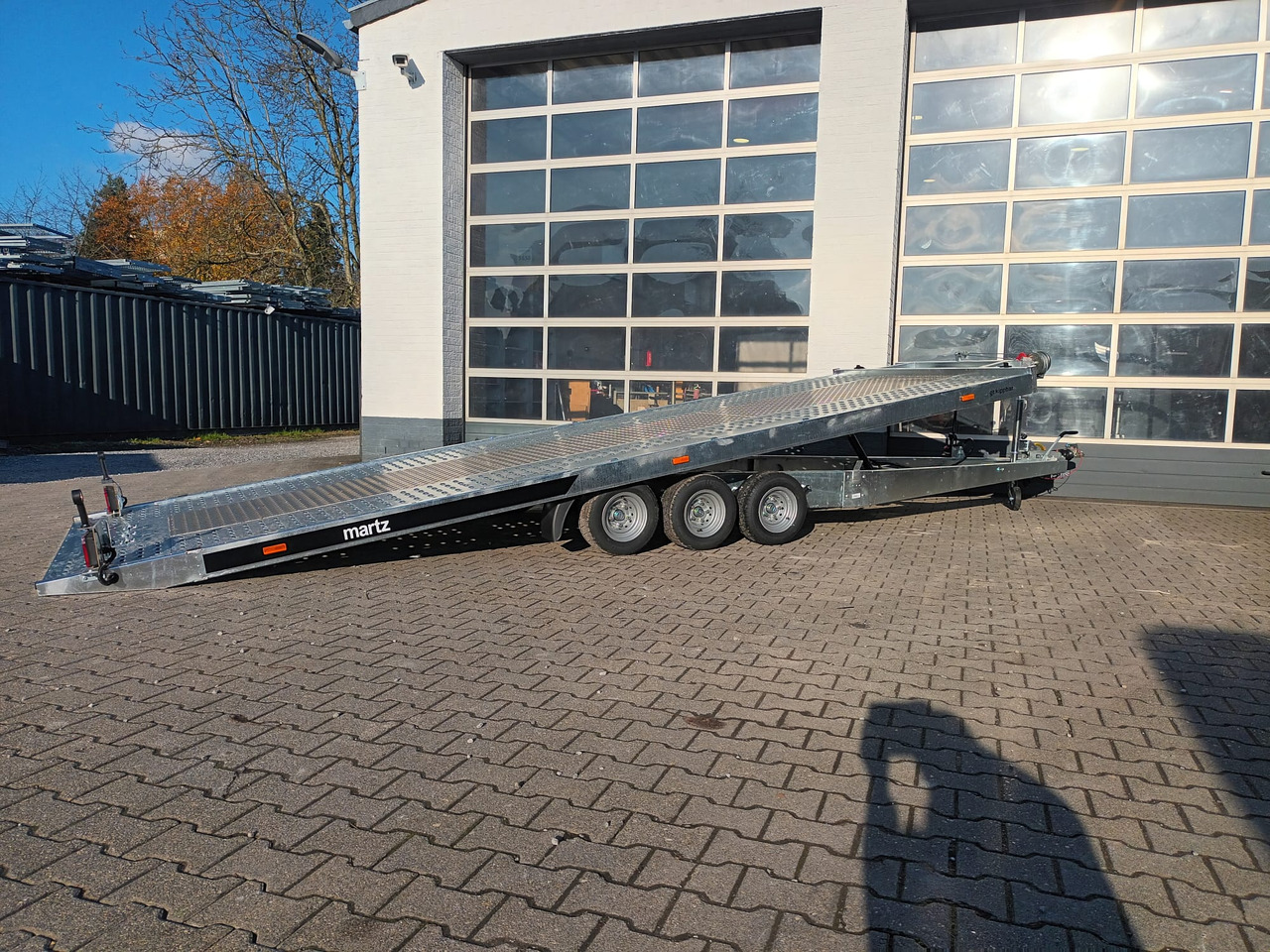 Martz Cartrailer GT KIPP 580/3 3,5T 580x215cm Profi Lohr Stahl & Aluboden Tridem 10" 3500kg 100km/H - مقطورة شحن نقل السيارات: صورة 1 Martz Cartrailer GT KIPP 580/3 3,5T 580x215cm Profi Lohr Stahl & Aluboden Tridem 10" 3500kg 100km/H - مقطورة شحن نقل السيارات: صورة 1