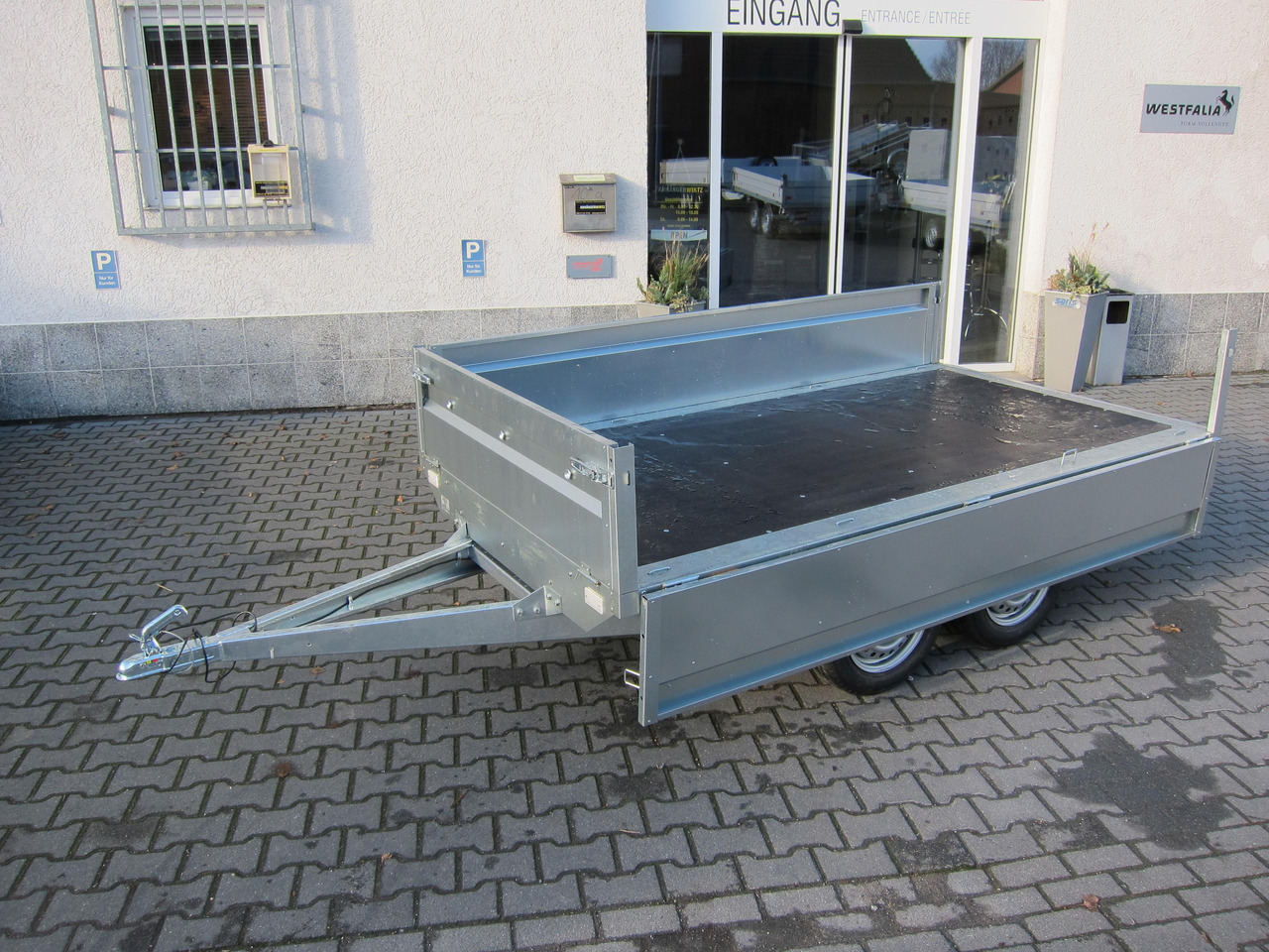 Pritschenanhänger Trailstar Nordica 263 263x144x40cm (S) 750kg Tandem Aktion - مقطورات مسطحة: صورة 3 Pritschenanhänger Trailstar Nordica 263 263x144x40cm (S) 750kg Tandem Aktion - مقطورات مسطحة: صورة 3