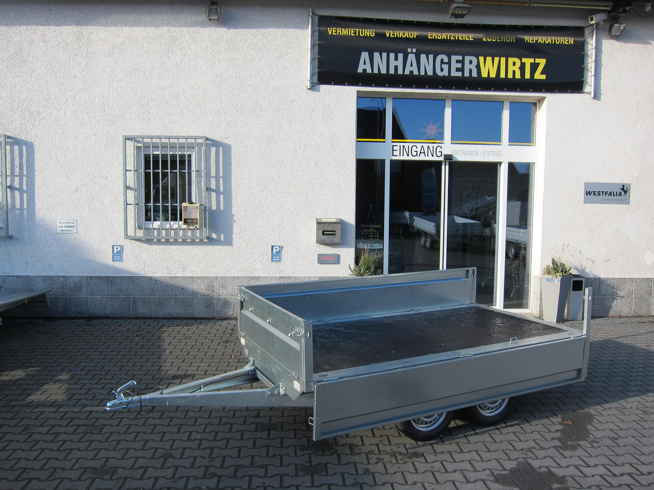 Pritschenanhänger Trailstar Nordica 263 263x144x40cm (S) 750kg Tandem Aktion - مقطورات مسطحة: صورة 1 Pritschenanhänger Trailstar Nordica 263 263x144x40cm (S) 750kg Tandem Aktion - مقطورات مسطحة: صورة 1
