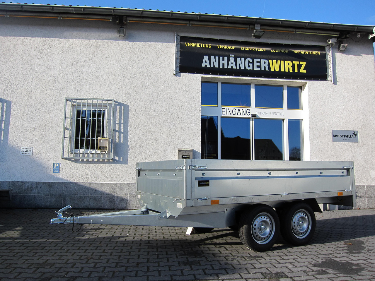 Pritschenanhänger Trailstar Nordica 263 263x144x40cm (S) 750kg Tandem Aktion - مقطورات مسطحة: صورة 5 Pritschenanhänger Trailstar Nordica 263 263x144x40cm (S) 750kg Tandem Aktion - مقطورات مسطحة: صورة 5