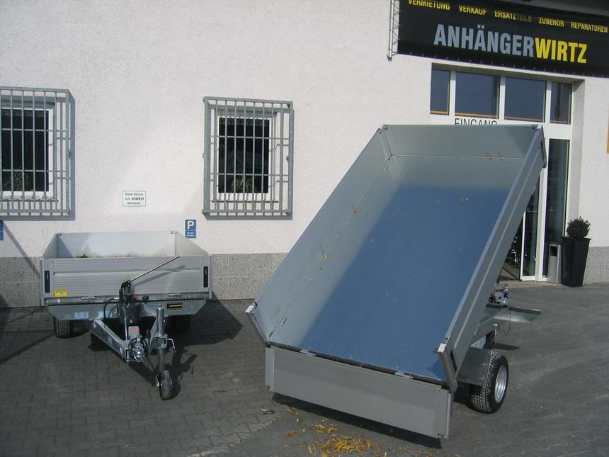 WM Meyer Kipper HLNK 1523/141 231x141x33cm Metallboden 1500kg Aktion Onlinekauf Modell 2022 - مقطورة قلاب: صورة 4 WM Meyer Kipper HLNK 1523/141 231x141x33cm Metallboden 1500kg Aktion Onlinekauf Modell 2022 - مقطورة قلاب: صورة 4