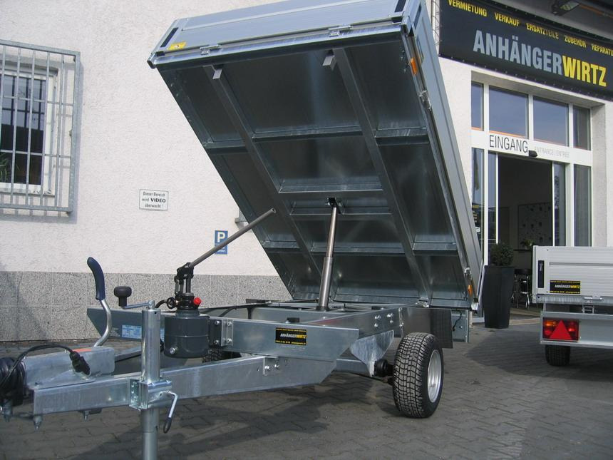 WM Meyer Kipper HLNK 1523/141 231x141x33cm Metallboden 1500kg Aktion Onlinekauf Modell 2022 - مقطورة قلاب: صورة 2 WM Meyer Kipper HLNK 1523/141 231x141x33cm Metallboden 1500kg Aktion Onlinekauf Modell 2022 - مقطورة قلاب: صورة 2