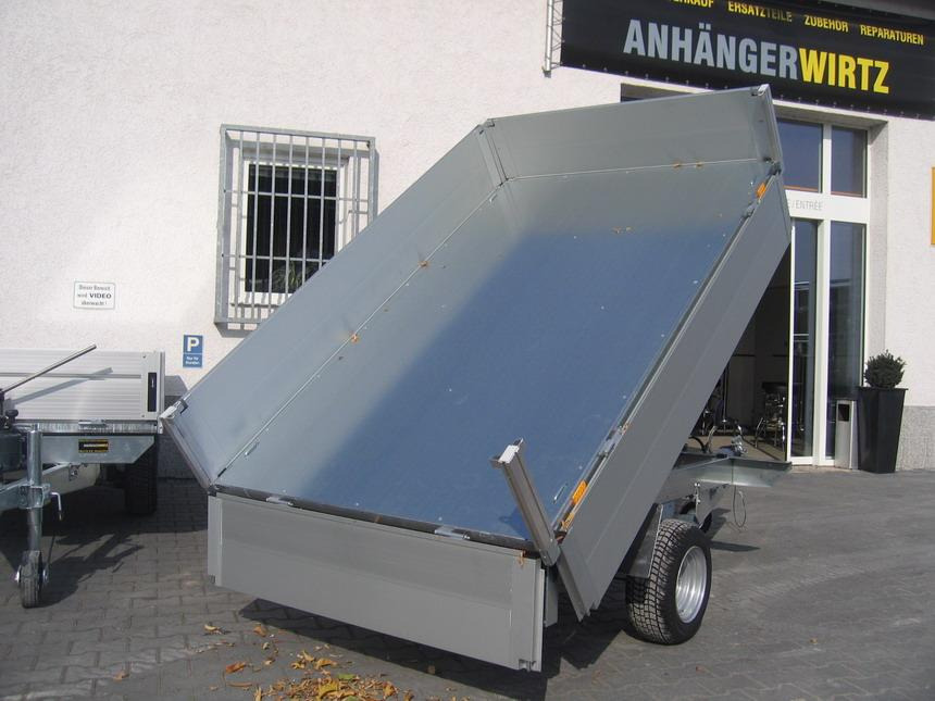WM Meyer Kipper HLNK 1523/141 231x141x33cm Metallboden 1500kg Aktion Onlinekauf Modell 2022 - مقطورة قلاب: صورة 1 WM Meyer Kipper HLNK 1523/141 231x141x33cm Metallboden 1500kg Aktion Onlinekauf Modell 2022 - مقطورة قلاب: صورة 1