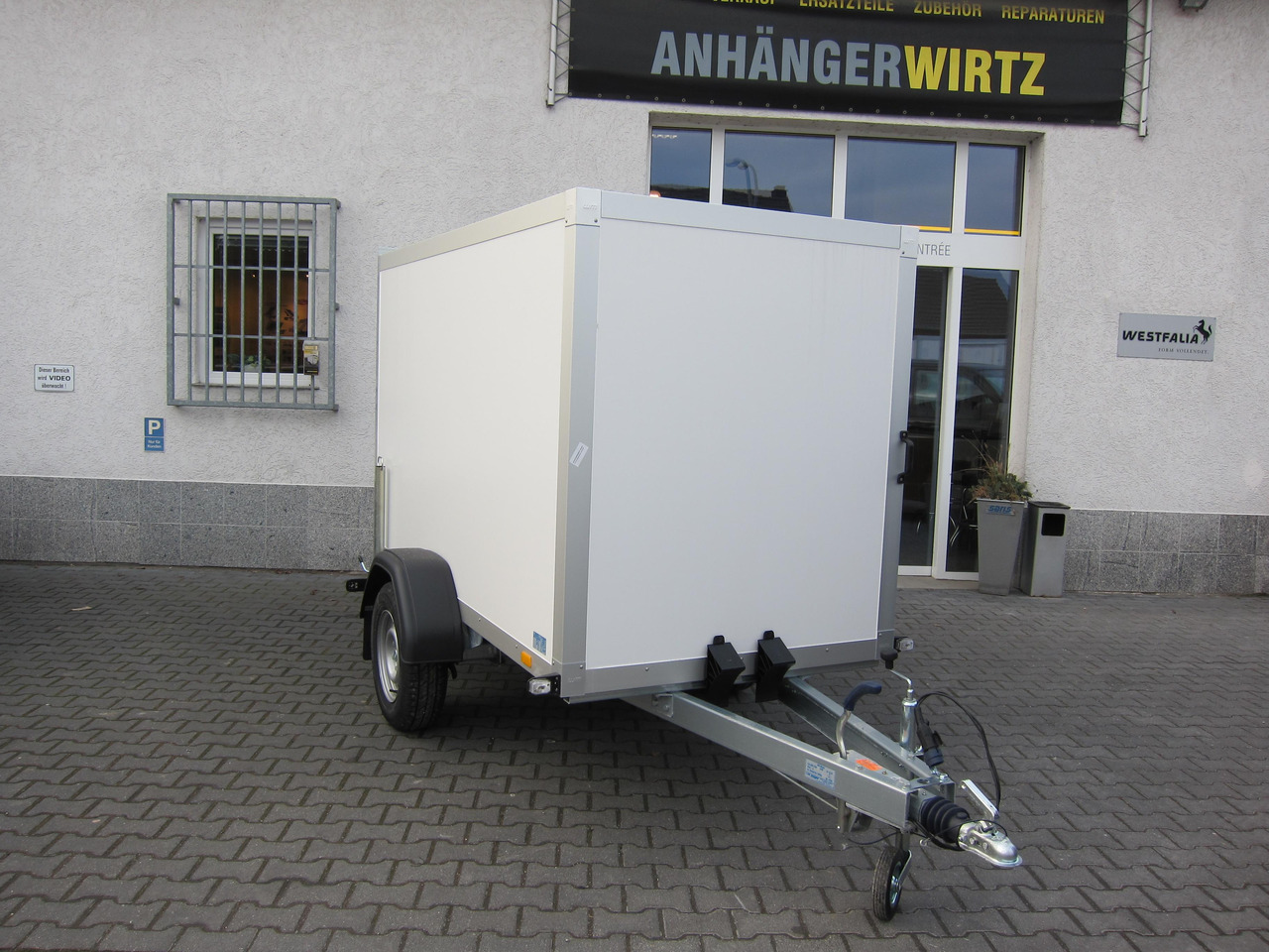 WM Meyer Koffer AZ 1325/126 S30 251x126x150cm (S) 1300kg Modell 2024 Januar Aktion - مقطورة صندوق مغلق: صورة 4 WM Meyer Koffer AZ 1325/126 S30 251x126x150cm (S) 1300kg Modell 2024 Januar Aktion - مقطورة صندوق مغلق: صورة 4