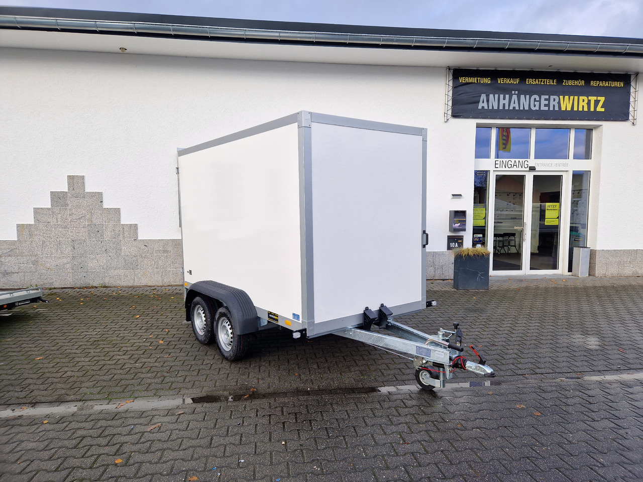 مقطورة صندوق مغلق WM Meyer Koffer AZ 2030/151 S30 301x151x185cm (M) 2000kg Modell 2024: صورة 15