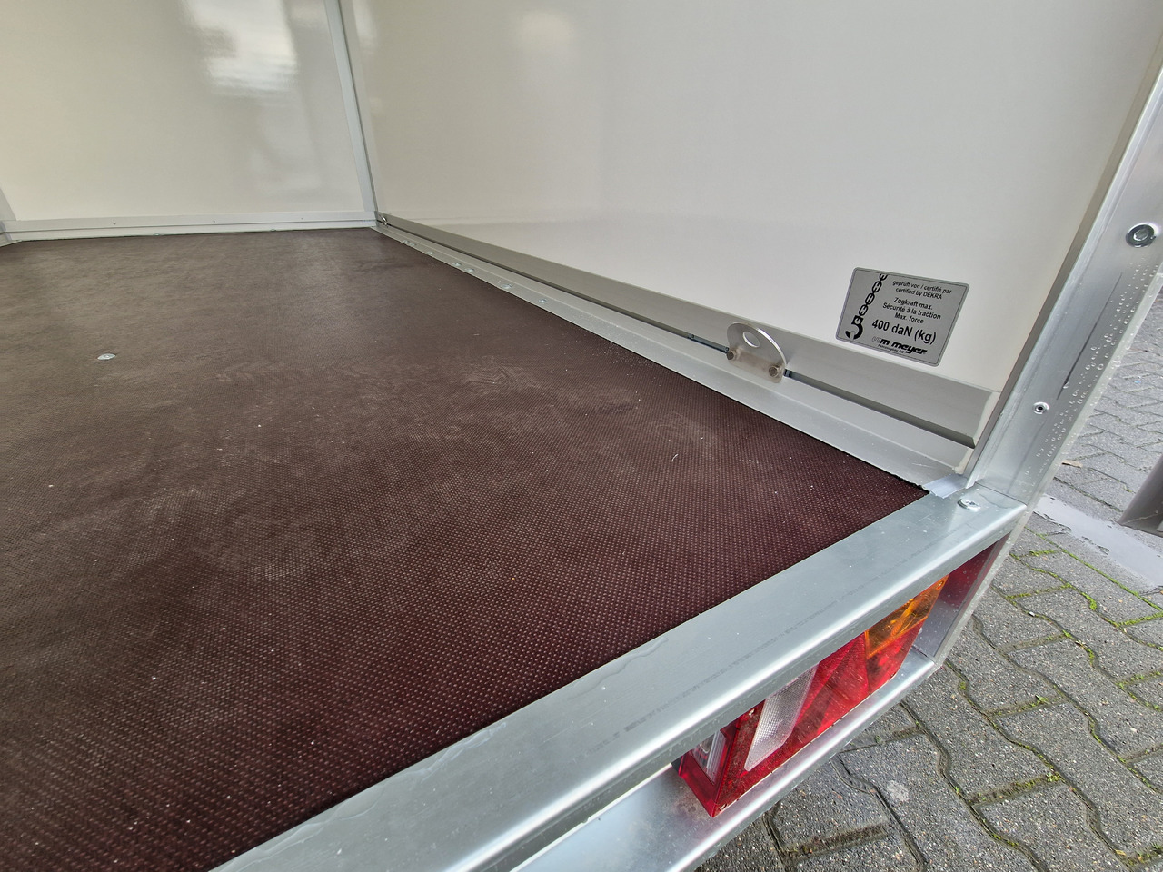 مقطورة صندوق مغلق WM Meyer Koffer AZ 2030/151 S30 301x151x185cm (M) 2000kg Modell 2024: صورة 10