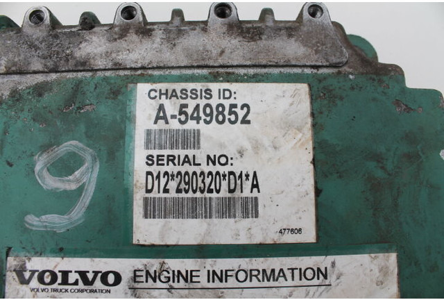 Volvo A-549852 - وحدة تحكم الكتروني: صورة 1 Volvo A-549852 - وحدة تحكم الكتروني: صورة 1