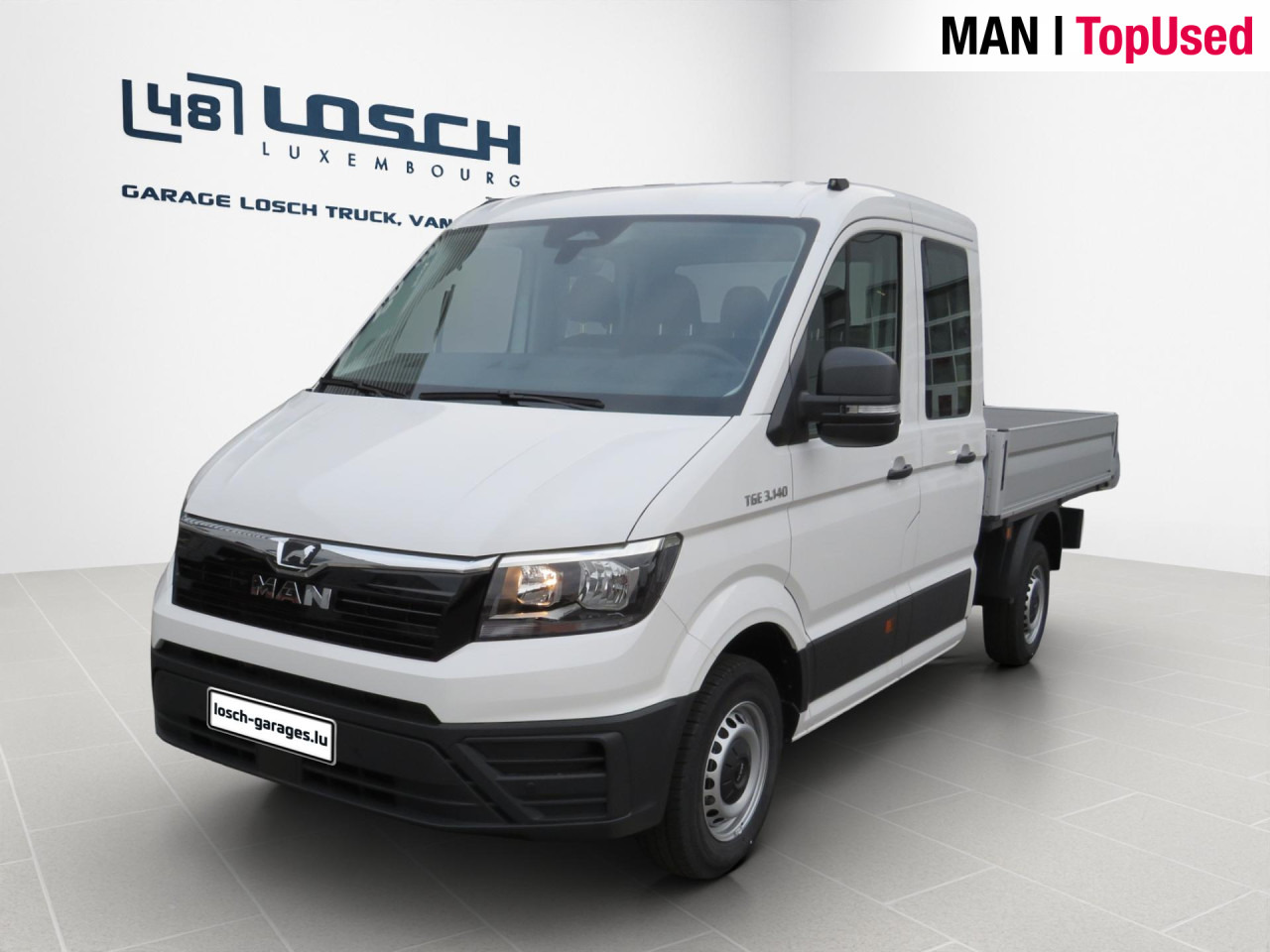 MAN TGE 3.140 4X2F L3 SB Doka Pritsche - شاحنة مفتوحة, الشاحنات الصغيرة كابينة مزدوجة: صورة 1 MAN TGE 3.140 4X2F L3 SB Doka Pritsche - شاحنة مفتوحة, الشاحنات الصغيرة كابينة مزدوجة: صورة 1