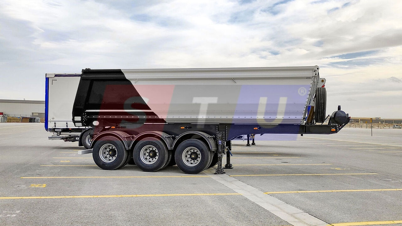 STU 3 AXLE TIPPER TRAILER / 3 ESSİEUX REMORQUE BENNE - قلابة نصف مقطورة نصف مقطورة قلابة: صورة 4 STU 3 AXLE TIPPER TRAILER / 3 ESSİEUX REMORQUE BENNE - قلابة نصف مقطورة نصف مقطورة قلابة: صورة 4
