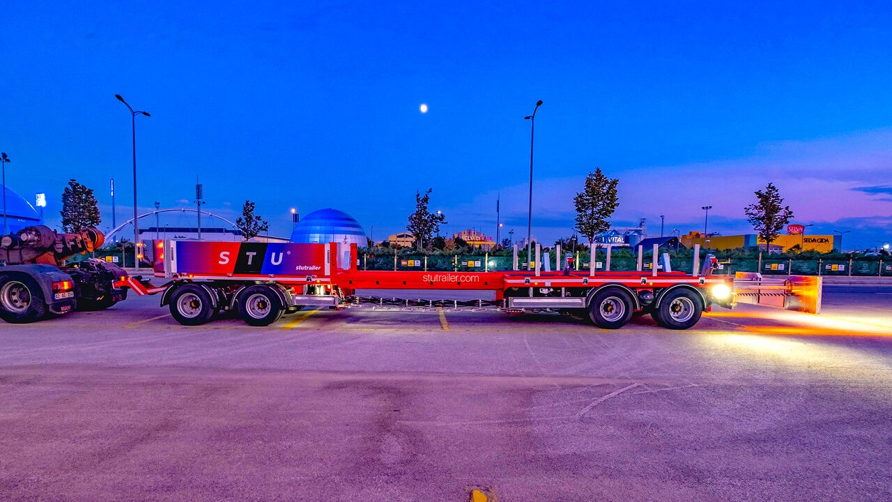 STU 3 Axle Boat Trailer / 4 Axle Yacht Carrier Trailer - مقطورة القارب: صورة 5 STU 3 Axle Boat Trailer / 4 Axle Yacht Carrier Trailer - مقطورة القارب: صورة 5