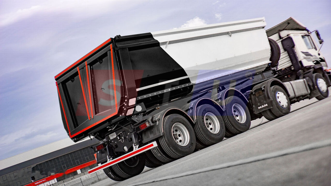 STU 3 Axle Tipper Trailer / Pool Type - قلابة نصف مقطورة نصف مقطورة قلابة: صورة 2 STU 3 Axle Tipper Trailer / Pool Type - قلابة نصف مقطورة نصف مقطورة قلابة: صورة 2