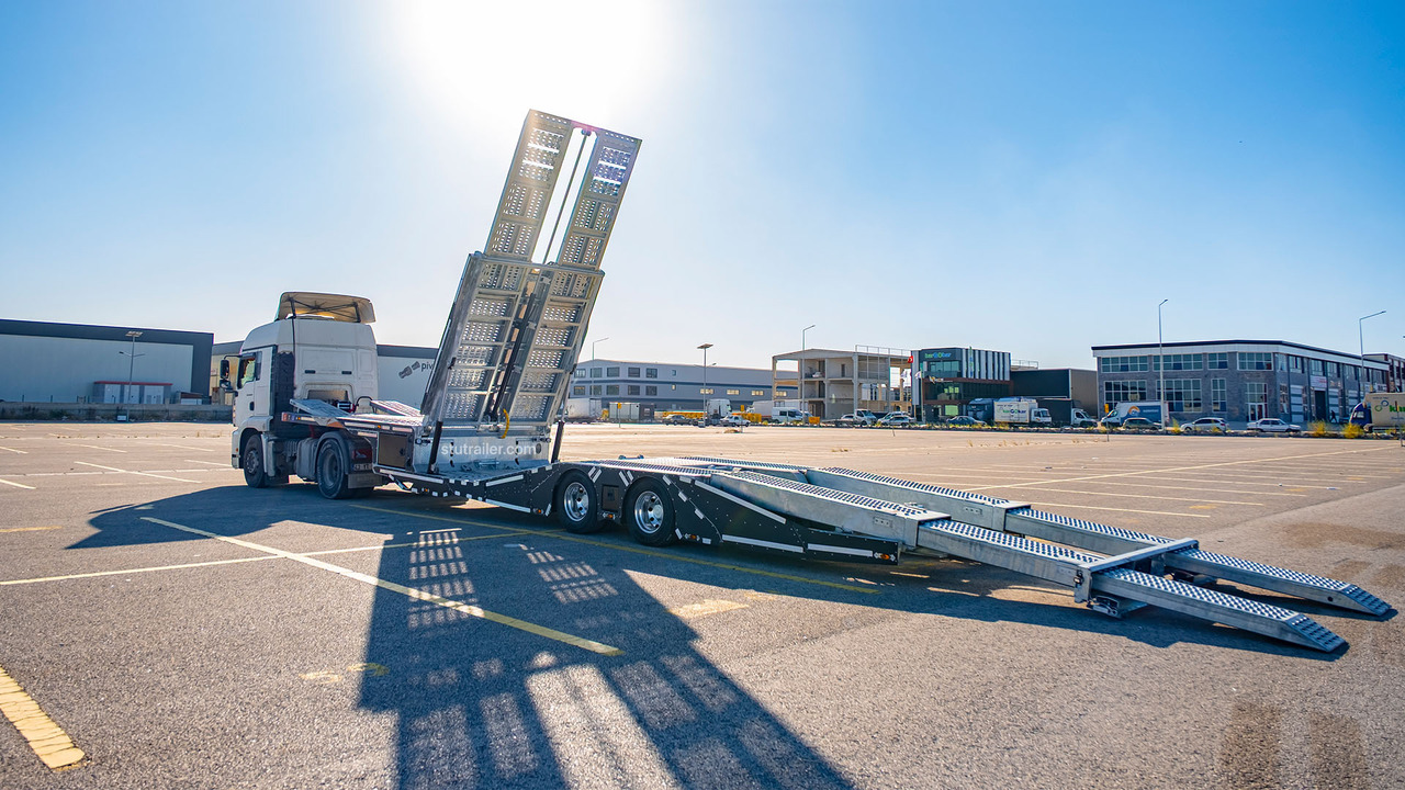 STU 4 Car Carrier Trailer / 2 Axle Car Carrier Trailer - نصف مقطورة نقل السيارات: صورة 2 STU 4 Car Carrier Trailer / 2 Axle Car Carrier Trailer - نصف مقطورة نقل السيارات: صورة 2