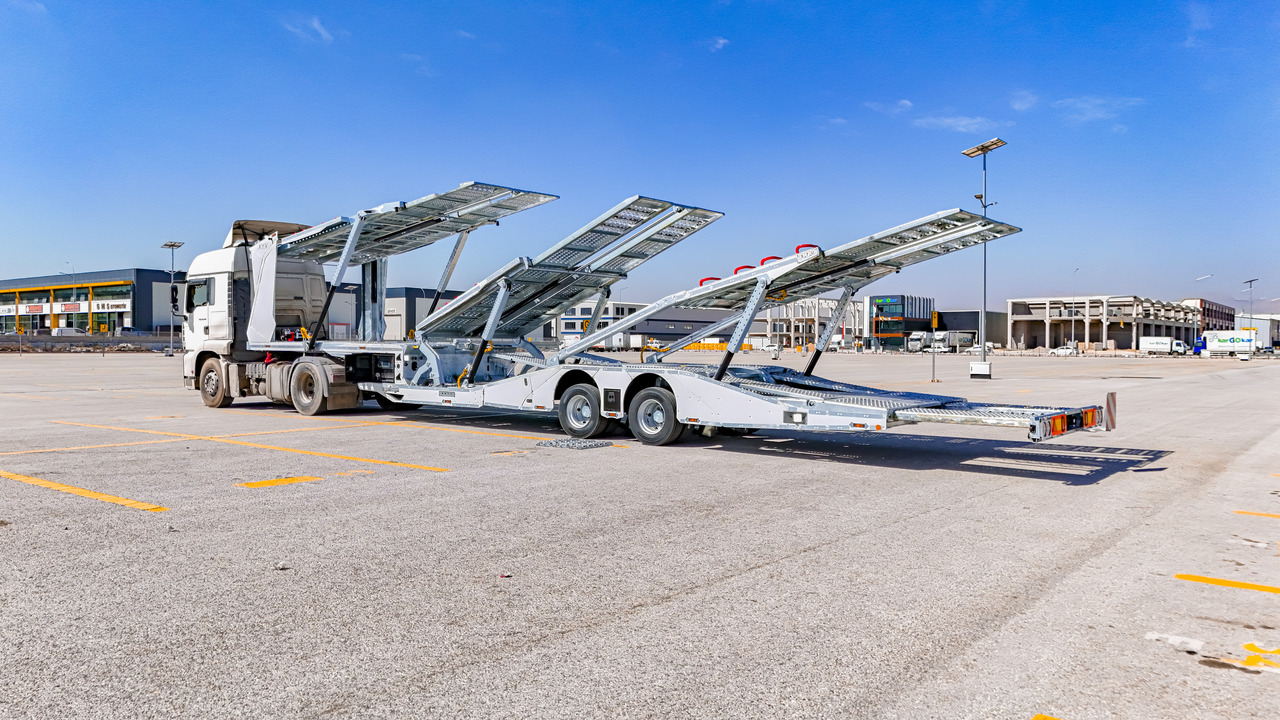 STU 6 Car Carrier Trailer / 2 Axle Car Carrier Trailer - نصف مقطورة نقل السيارات: صورة 2 STU 6 Car Carrier Trailer / 2 Axle Car Carrier Trailer - نصف مقطورة نقل السيارات: صورة 2