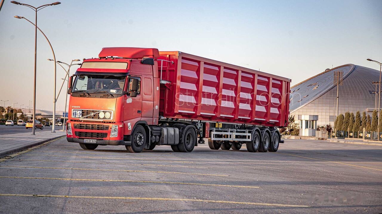 جديدة قلابة نصف مقطورة نصف مقطورة قلابة STU 71m3 Tipper Trailer For Scrap Metal: صورة 14