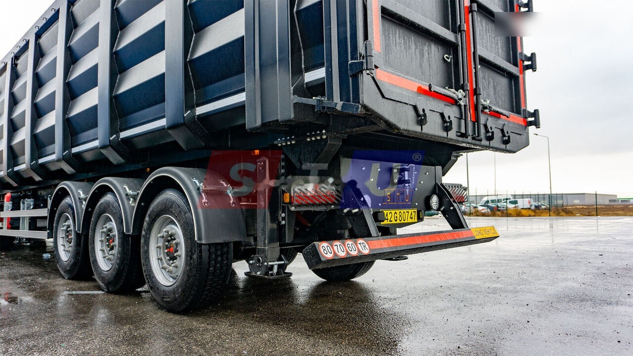 جديدة قلابة نصف مقطورة نصف مقطورة قلابة STU 71m3 Tipper Trailer For Scrap Metal: صورة 21