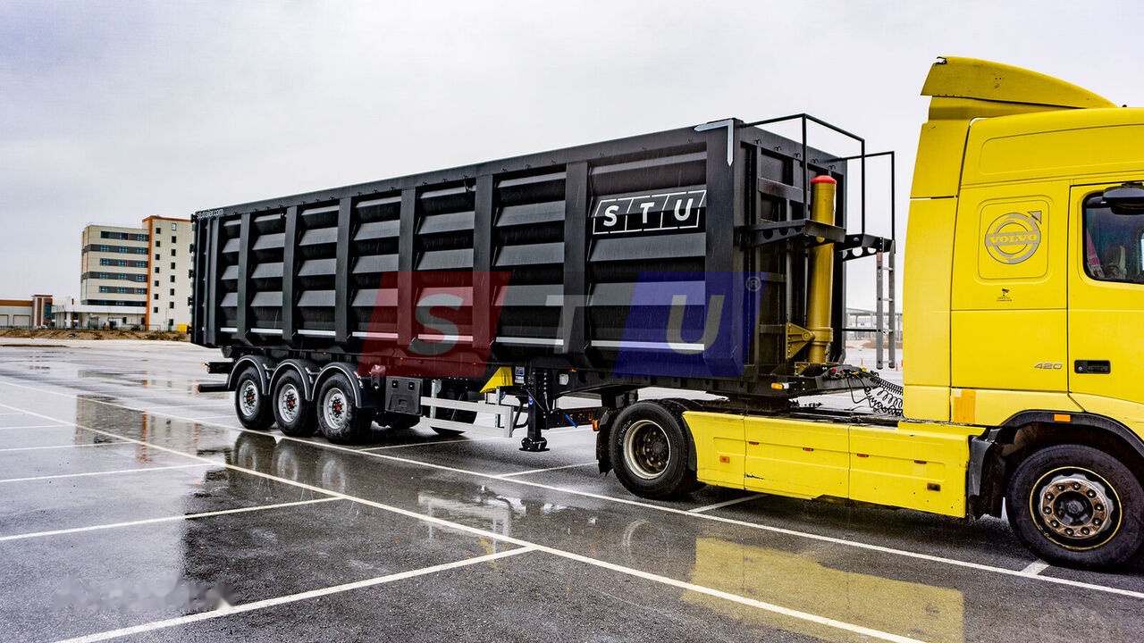 جديدة قلابة نصف مقطورة نصف مقطورة قلابة STU 71m3 Tipper Trailer For Scrap Metal: صورة 20