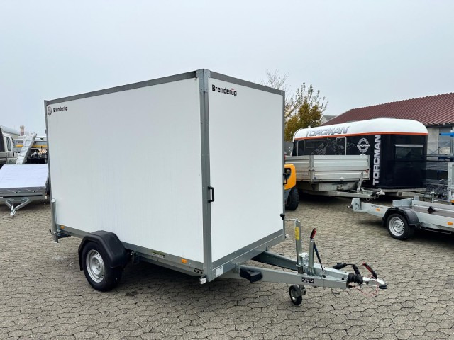 Brenderup Cargo Dynamic CD300BR1300 Rampe Kofferanhänger 1,3 to. 300x155x185cm - مقطورة صندوق مغلق: صورة 1 Brenderup Cargo Dynamic CD300BR1300 Rampe Kofferanhänger 1,3 to. 300x155x185cm - مقطورة صندوق مغلق: صورة 1