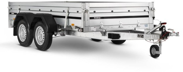 Brenderup Tieflader 2300S Stahl, 2,5 to. 3010x1530x400mm - مقطورة سيارة: صورة 1 Brenderup Tieflader 2300S Stahl, 2,5 to. 3010x1530x400mm - مقطورة سيارة: صورة 1